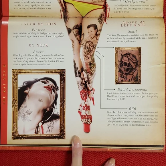 HIGH VOLTAGE TATTOO Kat Von D L.A. Ink 2009 Hardcover pictures bio - Picture 6 of 8